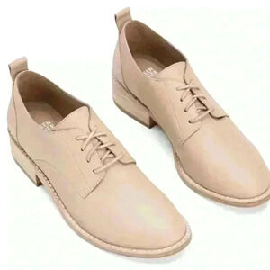Eileen fisher Nan Leather Oxford lace up .8 Office neutral minimalist laganlook